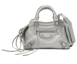 Neo Classic Mini City, Leather, Silver, 528147, B/DB/S, 2*